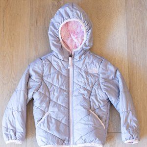 The North Face Girls reversible Winter Jacket Coat Size 5 XXS